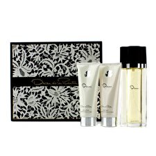 Oscar De La Renta Oscar Coffret: Eau de Toilette Spray 100ml/3.4oz + Body Lotion 100ml / 3,4 Unzen + Körper Badegel 100ml / 3,4 Unzen 3pcs