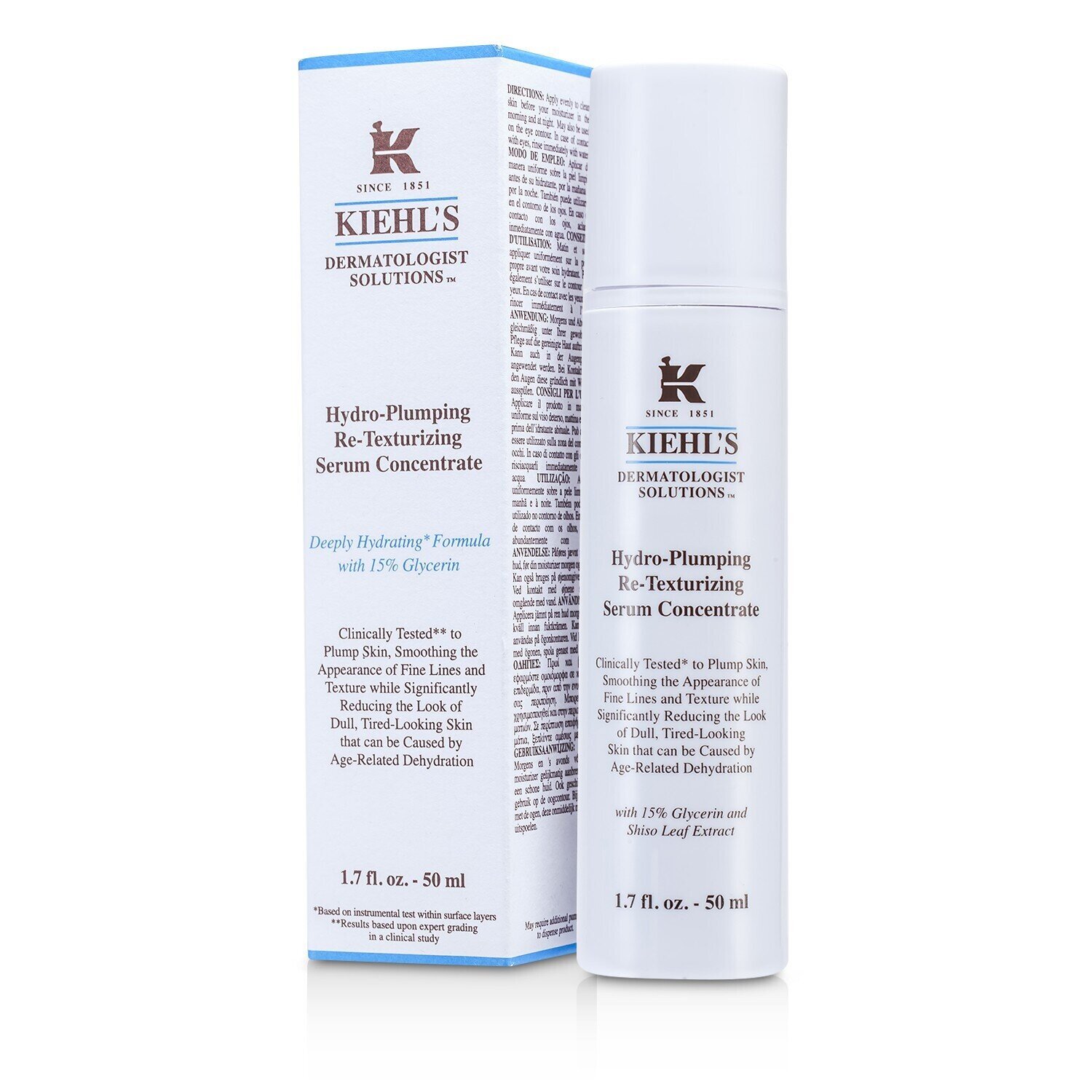 Kiehl's Hydro-Plumping Re-Texturizing Serum Concentrate 50ml/1.7oz