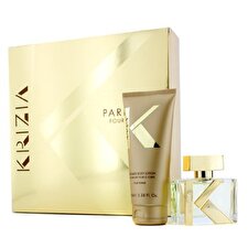 Krizia Pour Femme Coffret: Eau de Parfum Spray 30 ml / 1 Unze + Body Lotion 100ml/3.38oz 2ST