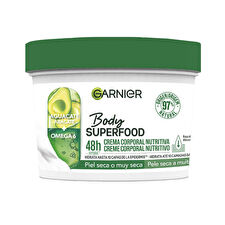 Garnier Body Superfood Aguacate Crema Corporal Nutritiva Piel Seca A Muy Seca 380ml