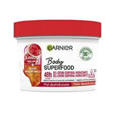 Garnier Body Superfood Watermelon Moisturizing Body Gel Cream For Dehydrated Skin 380ml