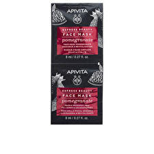 Apivita Express Beauty Mascarilla Facial Iluminadora Y Revitalizante Con Granada 2x 8ml