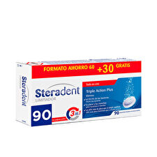 Steradent Triple AcciÓn Tabletas 90 U