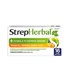 Strepsils Strepherbal Honey & Propolis 16 U
