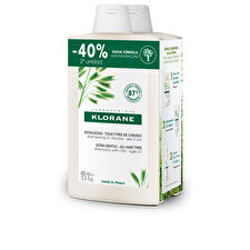 Klorane A La Leche De Avena Champú Extrasuave Duo 2x 400ml