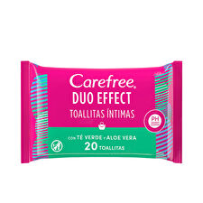 Carefree Aloe Vera Intimate Wipes 20 U