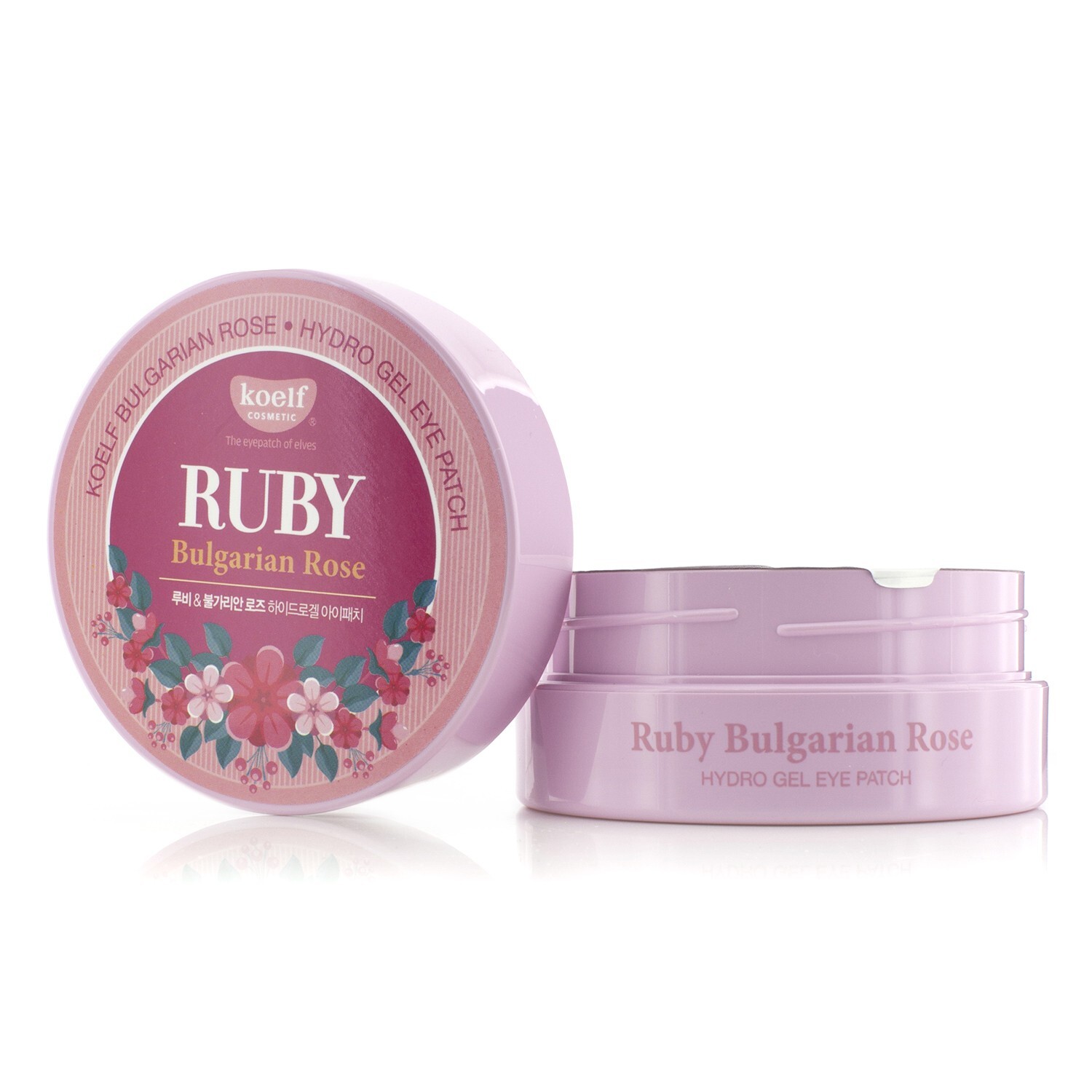 Petitfee koelf Ruby & Bulgarian Rose Eye Patch 60pcs - New Version - 30pairs