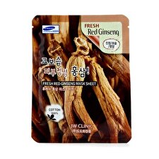 3W Clinic Mask Sheet - Fresh Red Ginseng 10pcs