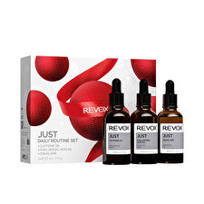 Revox B77 Daily Routine Set Revox B77: Just Caffeine 5% Anti-dark Circles Day Eye Serum 30ml & Just Hyaluronic Acid 5% Hydrating Fluid For Face 30ml & Just Squalane Nourishing Oil For Face 30ml