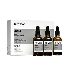 Revox B77 Daily Routine Set Revox B77: Just Squalane Nourishing Oil For Face 30ml & Just Caffeine 5% Anti-dark Circles Day Eye Serum 30ml & Just Hyaluronic Acid 5% Hydrating Fluid For Face 30ml