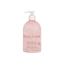 Baylis & Harding Elements Pink Blossom & Lotus Flower ( Růžové Květy A Lotus ) - Vyživující Tekuté Mýdlo Na Ruce 500ml