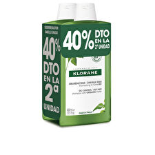 Klorane A La Ortiga Bio Champú Seborregulador Cabello Graso 2x 400ml