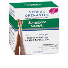 Somatoline Cosmetic Draining Bandages Complete Kit Shock Reducing Action Lot 4 Pcs