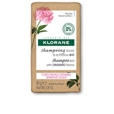 Klorane Pivoine Shampoo Bar - Tuhý šampon Pro Citlivou Pokožku Hlavy 80.0g