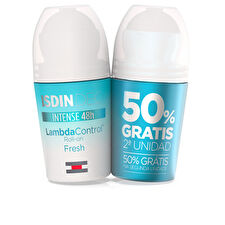 Isdin Lambda Control Intense 48h Roll-on Deodorant Fresh Duo 2x 50ml
