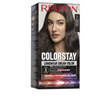 Revlon Color Stay Permanent Hair Dye 03 Darkest Brown 165ml