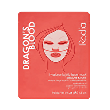 Rodial Dragon's Blood Hydrogel Hydrating Sheet Mask For Face 34 G