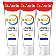 Colgate Whitening Toothpaste Total Whitening Trio 3x 75ml