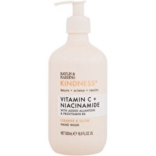 Baylis & Harding Kindness+ Vitamin C & Niacinamide Cleanse & Glow Hand Wash - Tekuté Mýdlo Na Ruce Pro Rozjasněnou A Pružnou Pokožku 500ml