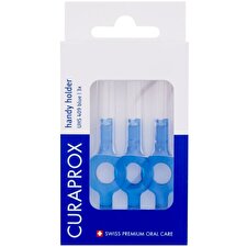 Curaprox Uhs 409 Handy Holder Blue - Držáky Mezizubních Kartáčků S Krytkou 1ml