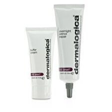 Dermalogica Alter Smart Set: Über Nacht Retinol Repair 30ml + Puffer Creme 15ml 2St