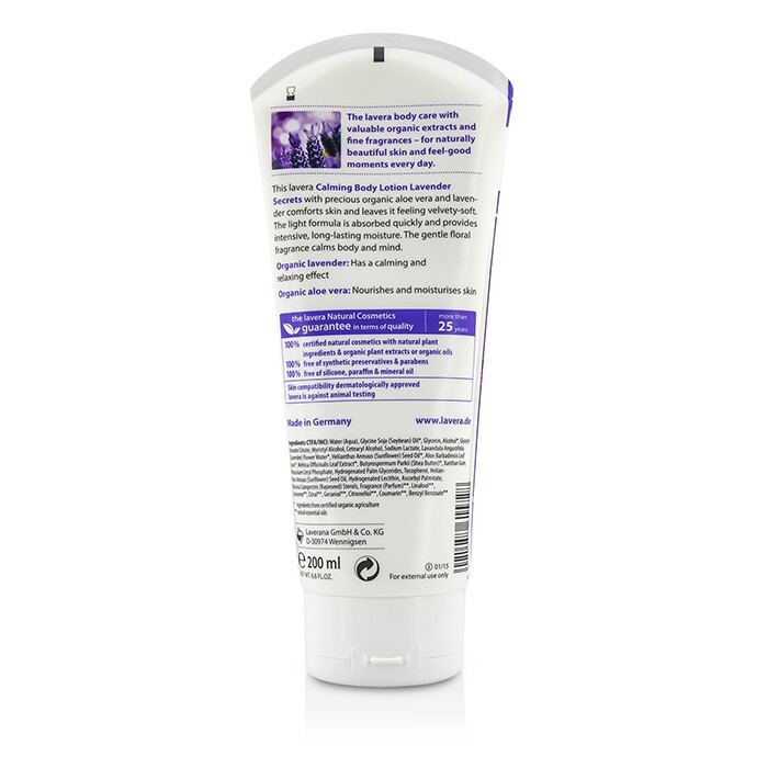 Lavera Organic Lavender & Aloe Vera Calming Body Lotion 200ml