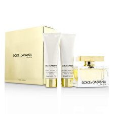 Dolce & Gabbana Die One Coffret: Eau de Parfum Spray 75ml/2.5oz + Body Lotion 50 ml / 1,6 Unzen + Duschgel 50 ml / 1,6 Unzen 3pcs