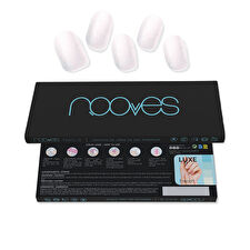 Nooves Premium Perlé Gel Nail Sheets Luxe Cat #pearl White 20 U