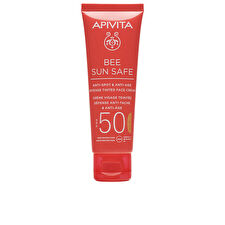 Apivita Bee Sun Safe Anti-aging And Anti-spot Facial Cream With Color Spf 50 50ml