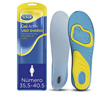 Scholl Activ Gel Daily Use Women's Insoles Comfort And Odor Absorption #size 35.5-40.5 1 U