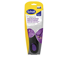 Scholl Plantar Fascitis Anti-pain Insoles With In-balance 3 In 1 Technology #size L 42.5-45 1 U
