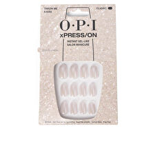 Opi Xpress/on Artificial Nails Iconic Shades #throw Me A Kiss 30 Units