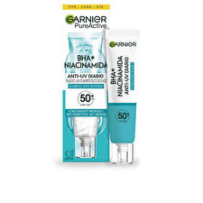 Garnier Pure Active Bha & Niacinamide Invisible Matte Anti-blemish Fluid Spf50+ 40ml