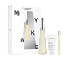 Issey Miyake Leau Dissey For Women - 3 Pc Gift Set 90ml/3.3oz Eau De Toilette Spray 0.33oz Eau De Toilette Spray (mini) 30ml/1.6oz 90ml/3.3oz