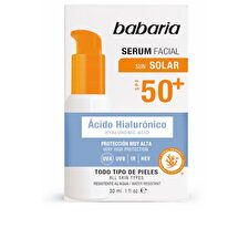 Babaria Solar Hyaluronic Acid Facial Serum Spf50+ 30ml