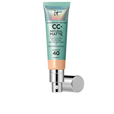 It Cosmetics Cc+ Natural Matte Base De Maquillaje En Crema Spf40 #light Medium 32ml