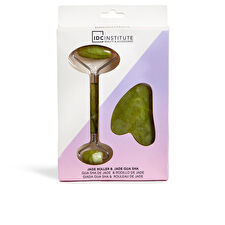 Idc Institute Jade Gua Sha & Jade Roller 2 Pcs