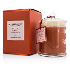 Glasshouse Triple-Duftkerze - Rio De Janeiro (Maracuja & Lime) 350g