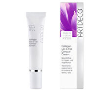 Artdeco Lip & Eye Contour Cream Skin Yoga Face Collagen 15ml