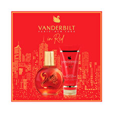 Vanderbilt In Red Dárková Sada Eau De Toilette 100ml A Tělové Mléko 100ml 100ml