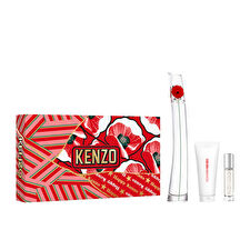 Kenzo Flower By Gift Set Eau De Parfum 100ml Body Lotion 75ml And Miniature Eau De Parfum 10ml 100ml