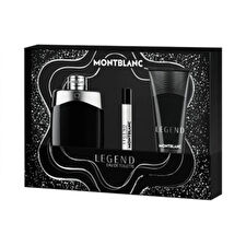 Mont Blanc Legend Man Set Eau De Toilette 100ml & Eau De Toilette 7.5ml & Sg 100ml