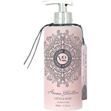 Vivian Gray Creamy Liquid Hand Soap Aroma Selection Lotus & Rose (cream Soap) 400ml