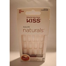 Kiss Natural Nails Suitable For Painting 65996 Salon Naturals (nails) 28 Pcs