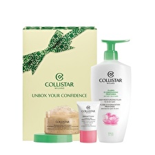 Collistar Corpo Set Deep Hydration Fluid 400ml / Thalasso Anti-aqua Scrub 150 G / Mini Idroattiva Gel Cream 15ml 565ml