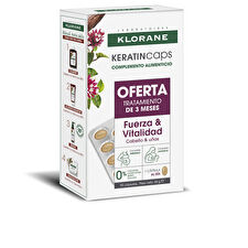 Klorane Keratincaps Capsules To Strengthen And Revitalize Hair Pack 3x 30 Units