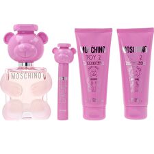Moschino Toy 2 Bubble Gum - Eau De Toilette 100ml & Body Lotion 100ml & Shower Gel 100ml & Eau De Toilette 10ml