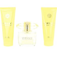 Versace Yellow Diamond Gift Set Eau De Toilette 90ml Body Lotion 100ml Shower Gel 100ml And Cosmetic Bag 90ml