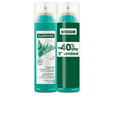 Klorane A La Ortiga Sebum-regulating Dry Shampoo For Oily Hair Pack 2x 150ml