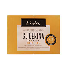 Lida Soap 100% Natural Original Glycerine Lot 2x 125 Gr